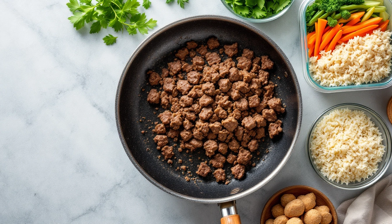 Ground Beef Meal Prep: One Pound, Four Meals