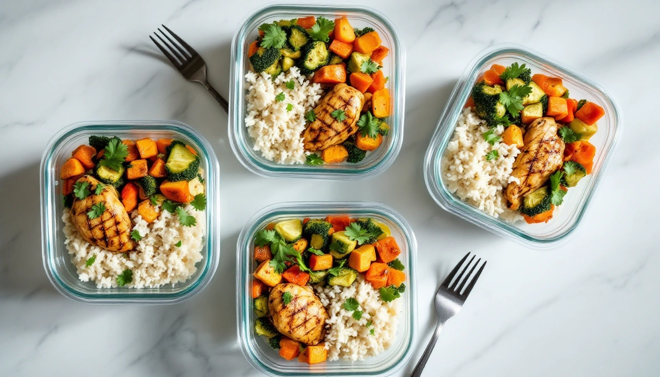 Lunch Meal Prep for the Week, Day by Day